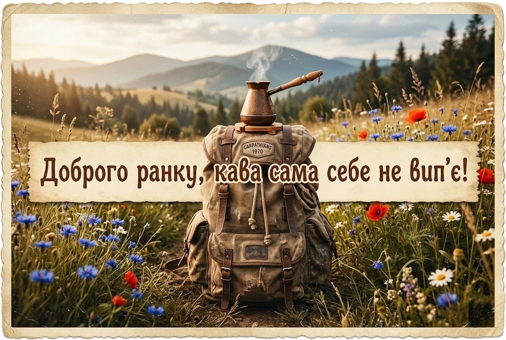 Доброго ранку та гарного відпочинку на природі: сучасні картинки для душевного настрою