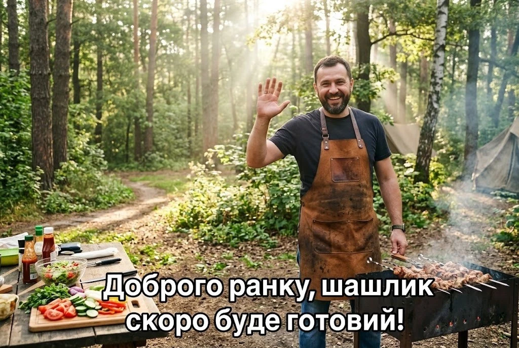 Доброго ранку та гарного відпочинку на природі: сучасні картинки для душевного настрою