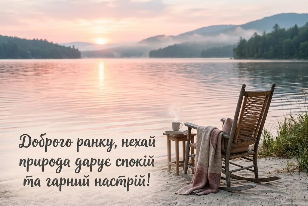Доброго ранку та гарного відпочинку на природі: сучасні картинки для душевного настрою