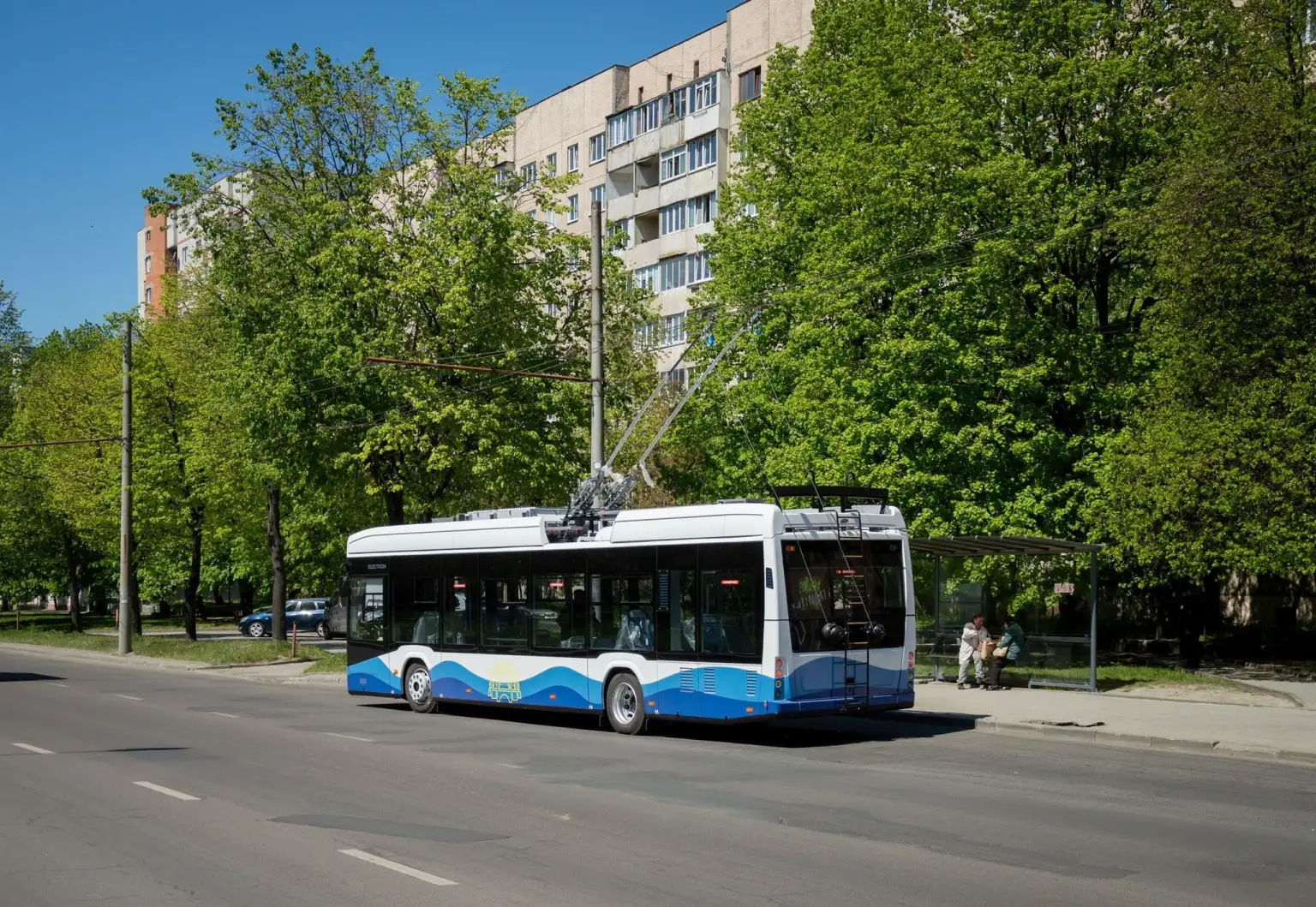 Вулицями Тернополя курсують нові тролейбуси львівського виробництва