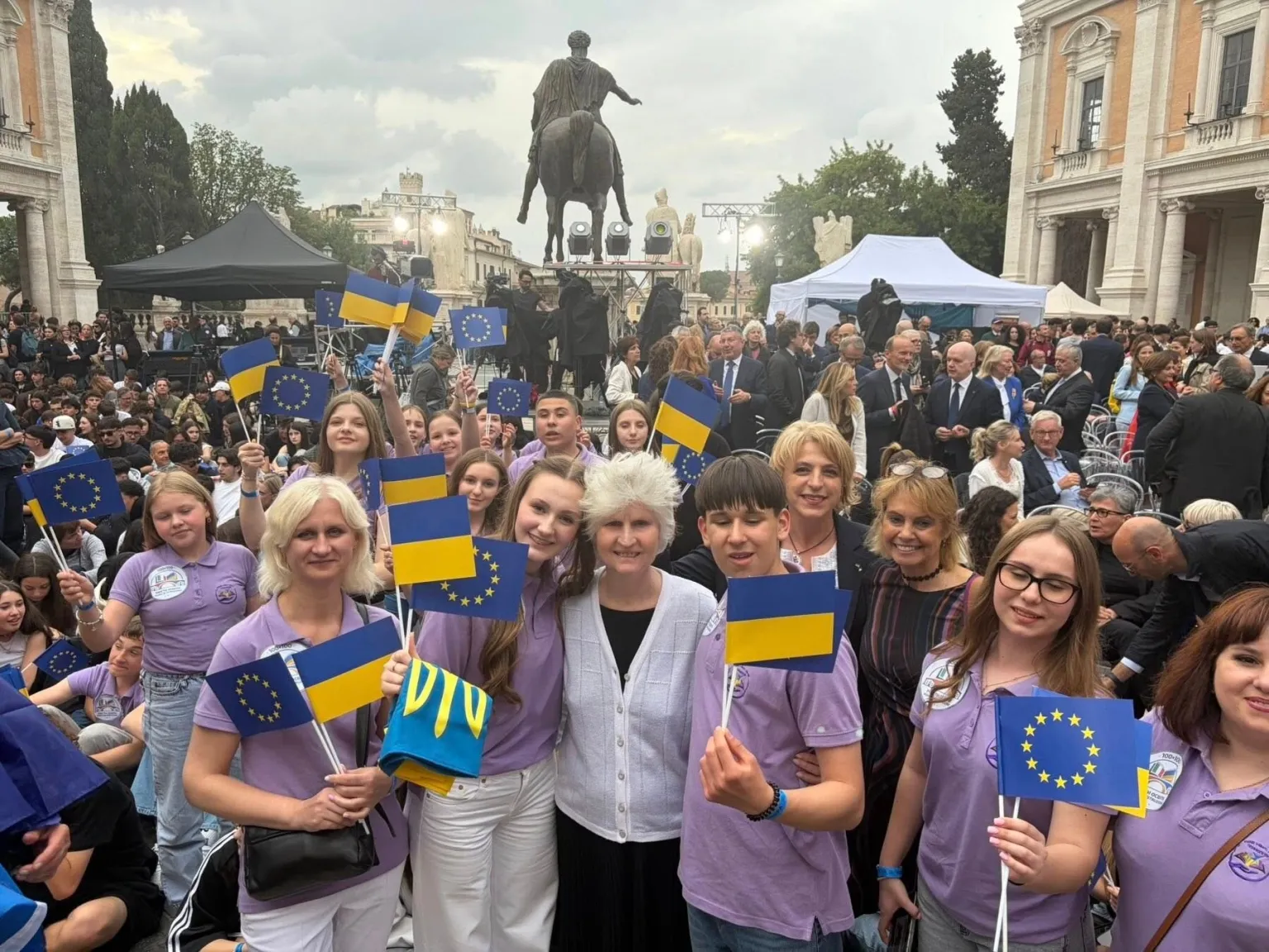 Тернопільські школярі представили Україну на міжнародній арені в Римі