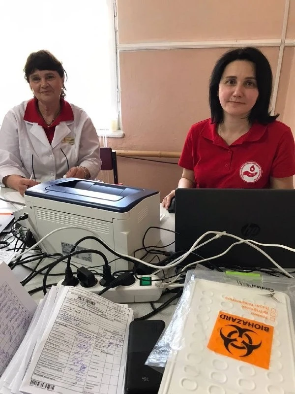 Теребовлянський рекорд для фронту: громада зібрала 45 літрів крові за один виїзд