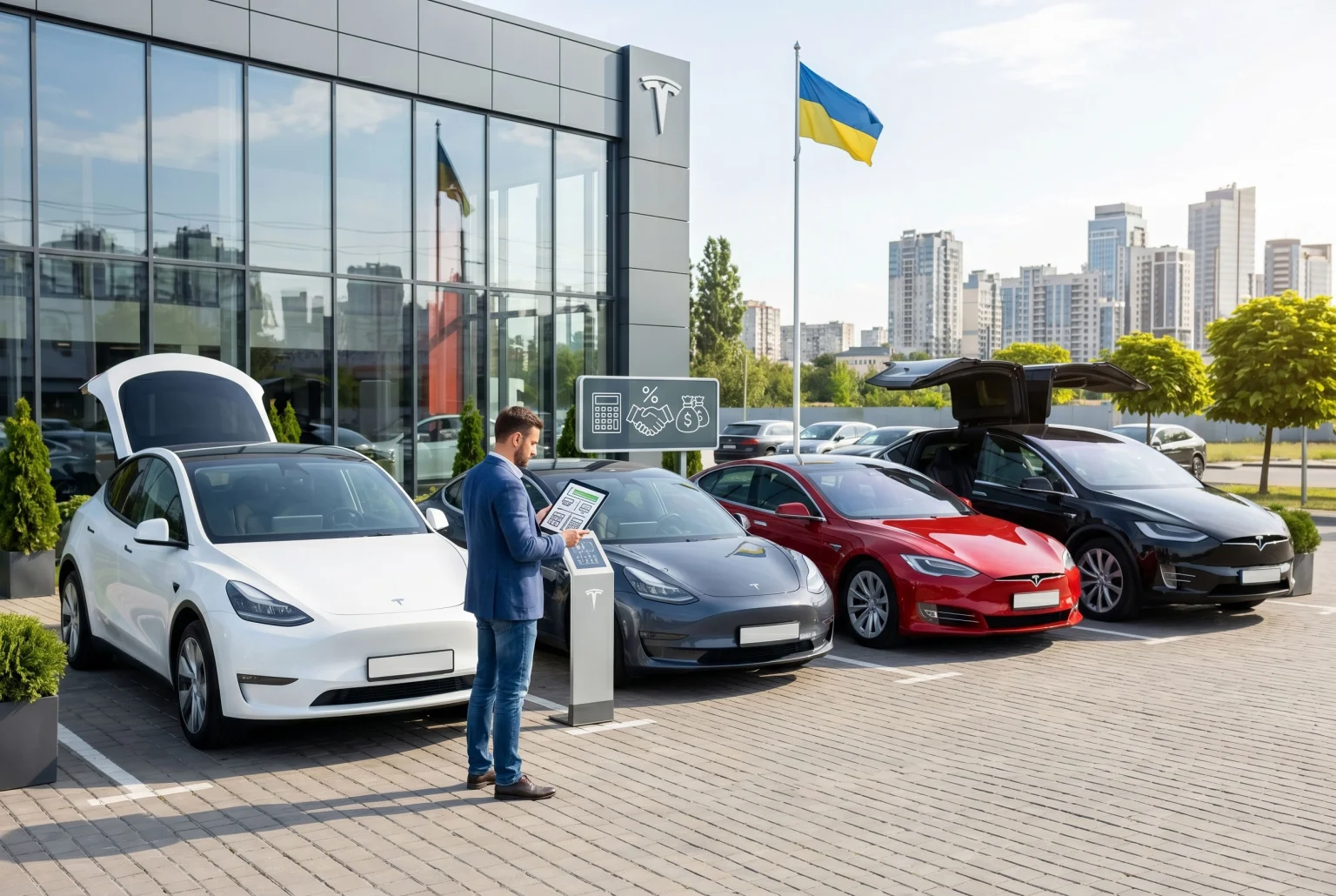 Тесла в кредит: як вигідно купити культовий електромобіль в Україні