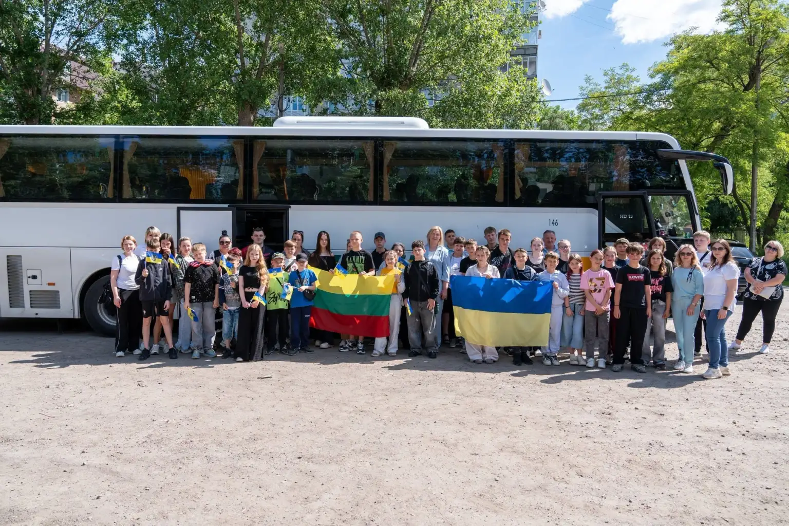 Литовські канікули: діти з Тернопільщини вирушили на реабілітацію