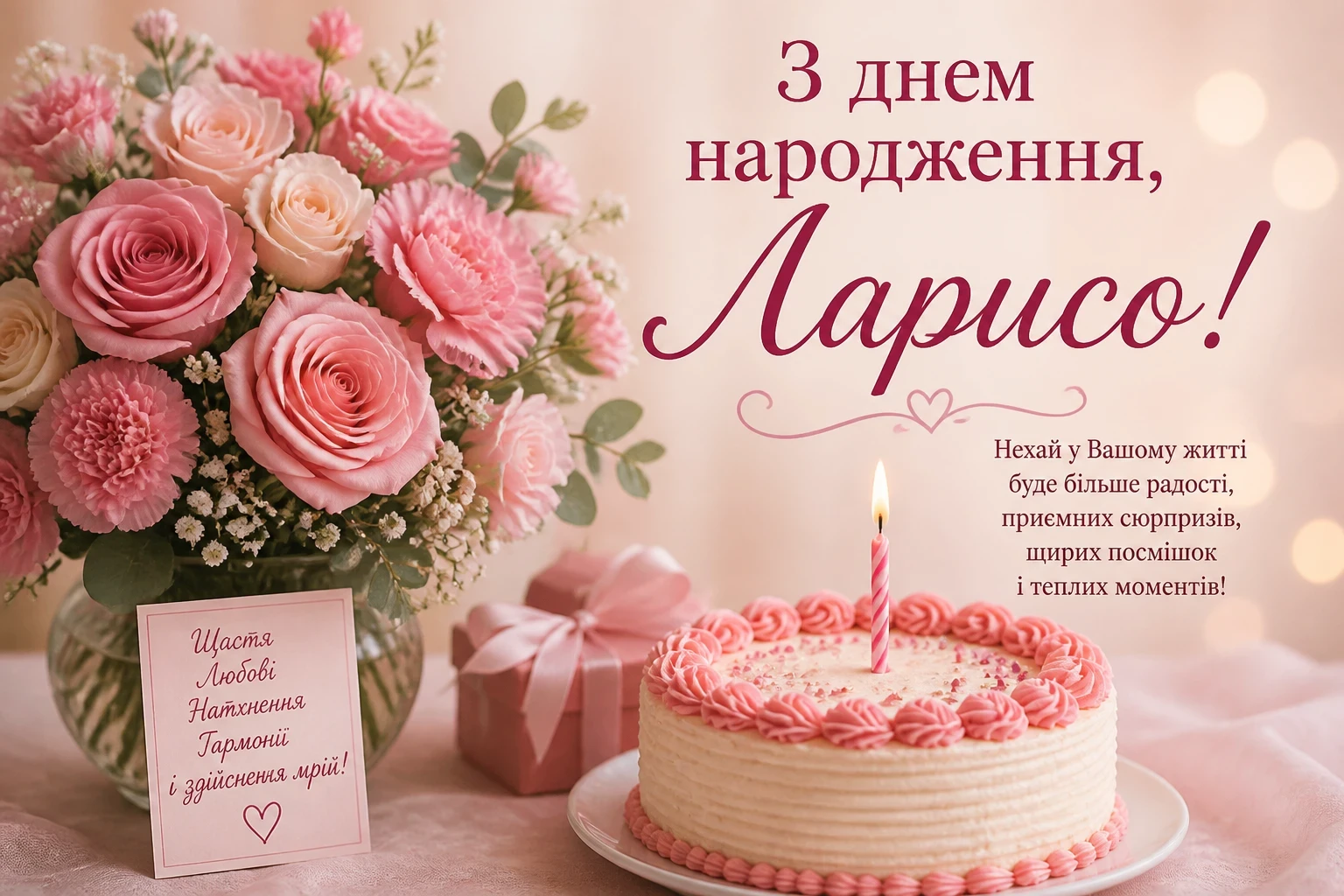 З днем народження, Ларисо