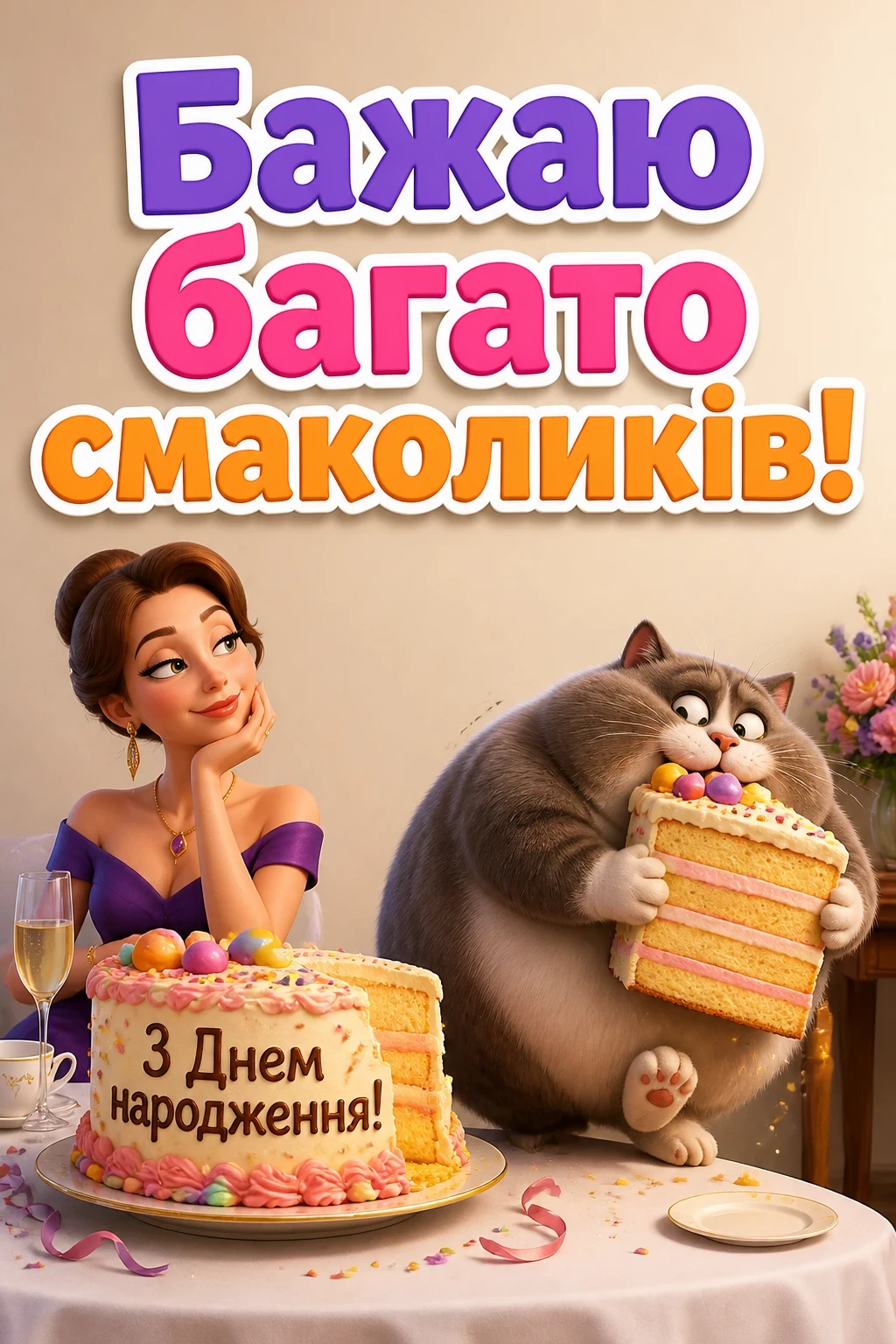 картинки жінці красиві привітання привітання з днем народження