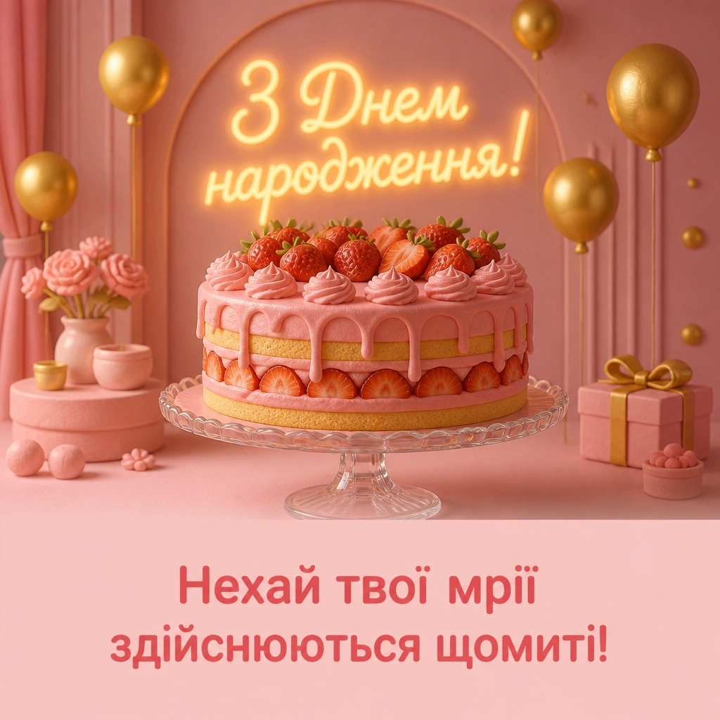 люба донечка з днем народження донечко
