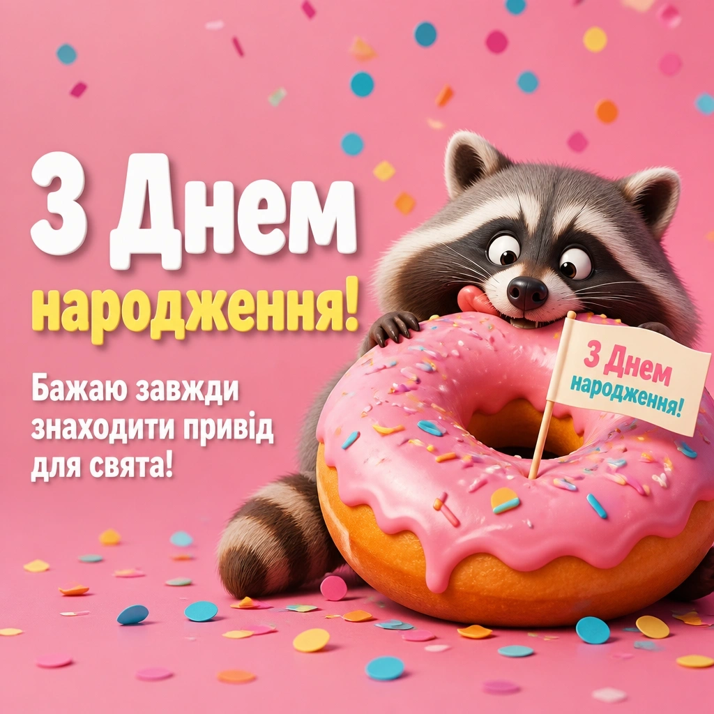 люба донечка з днем народження донечко