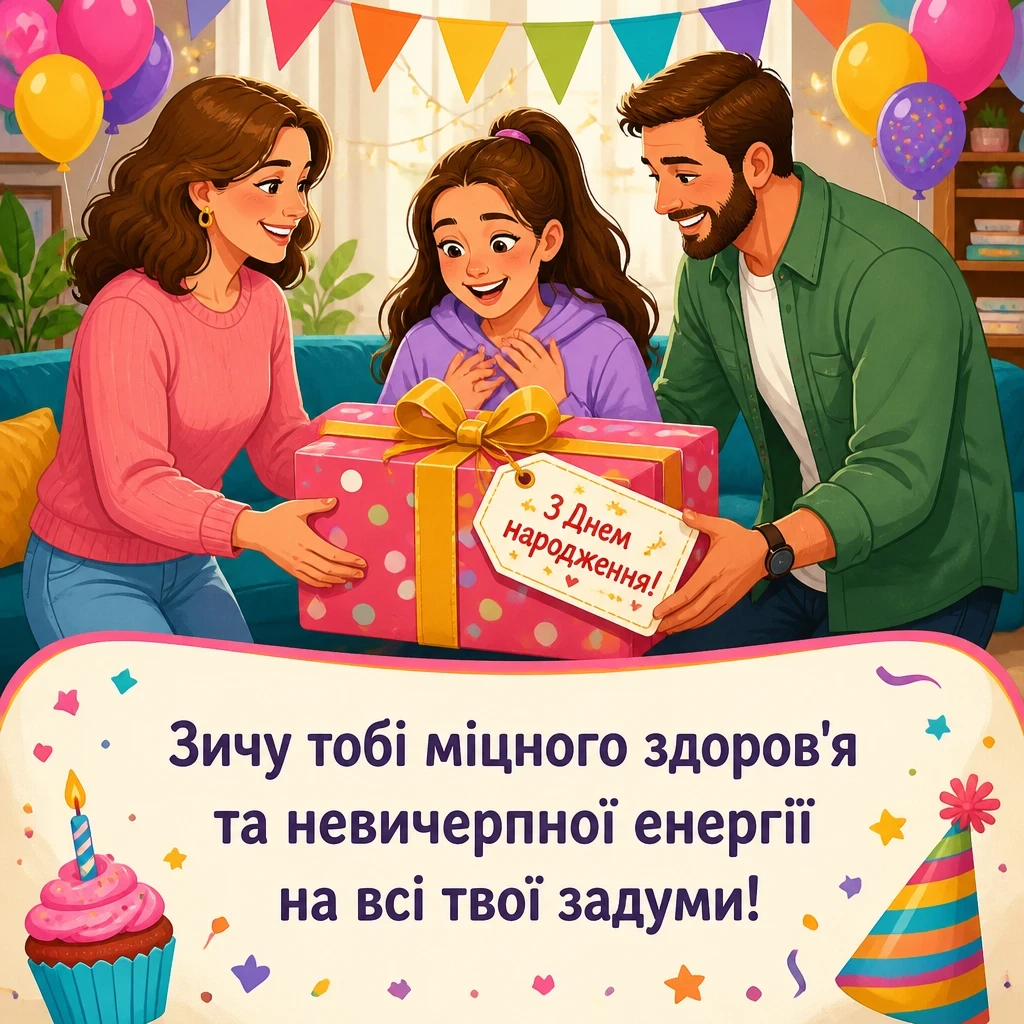 люба донечка з днем народження донечко