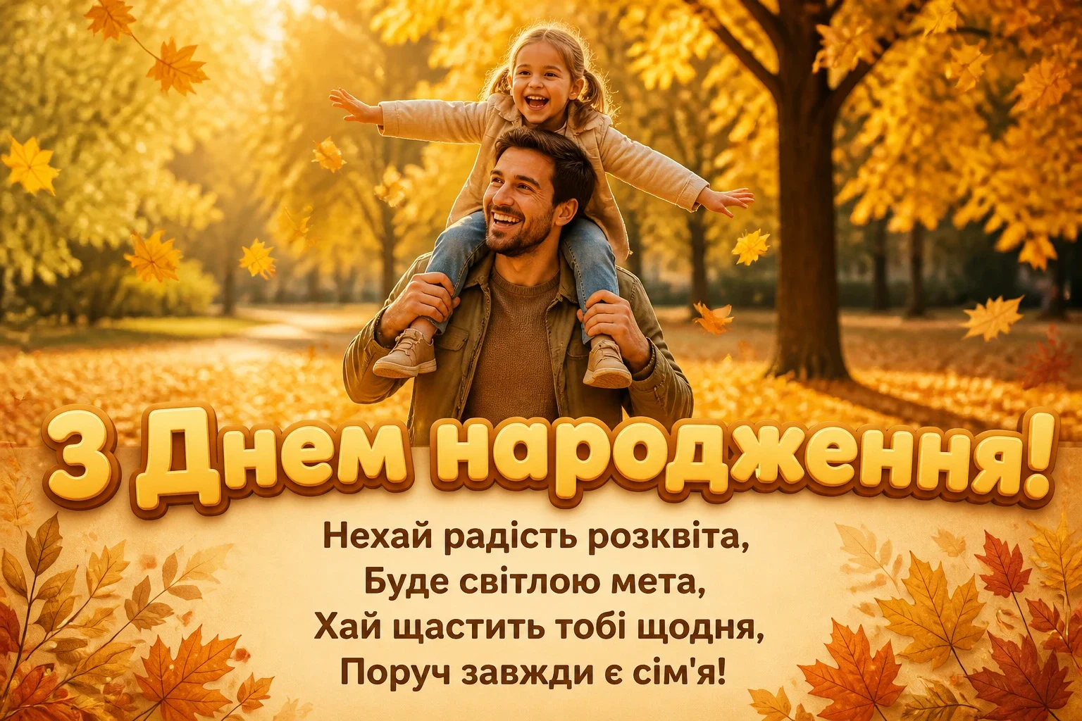 люба донечка з днем народження донечко