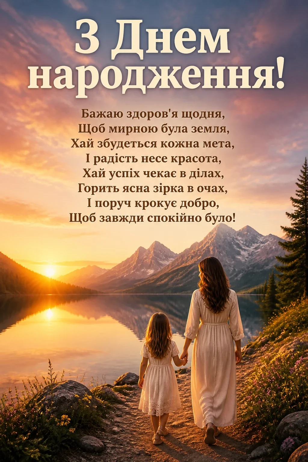 люба донечка з днем народження донечко