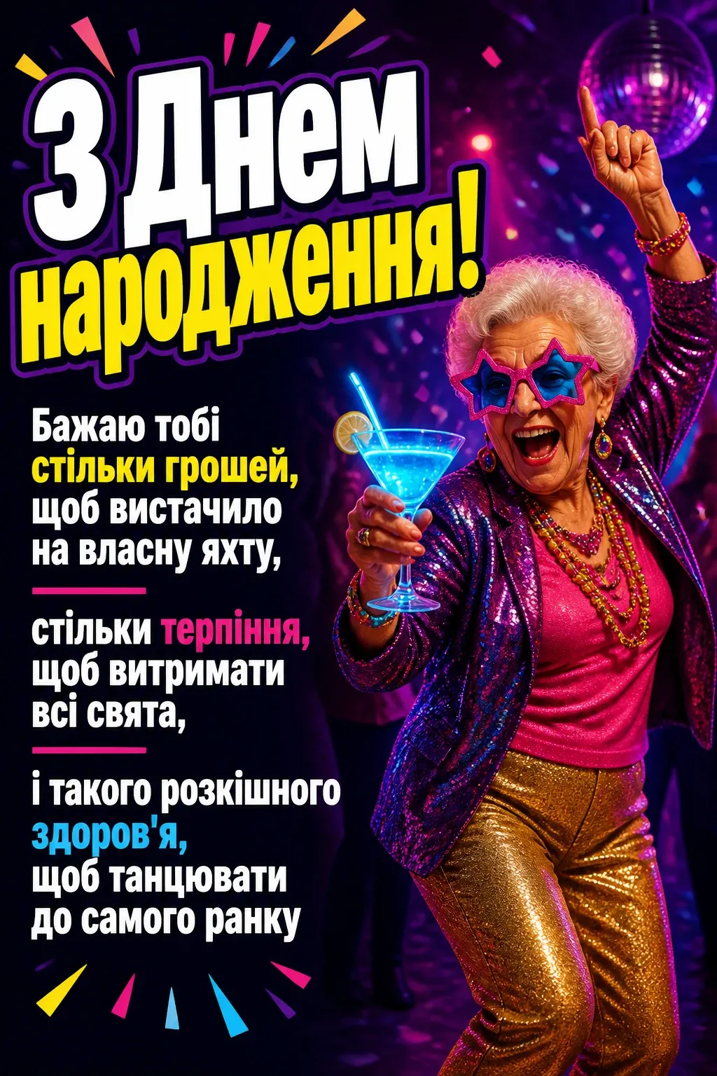 оригінальні привітання з днем народження кумі