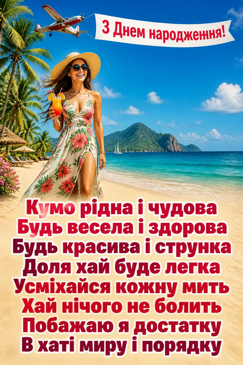 оригінальні привітання з днем народження кумі
