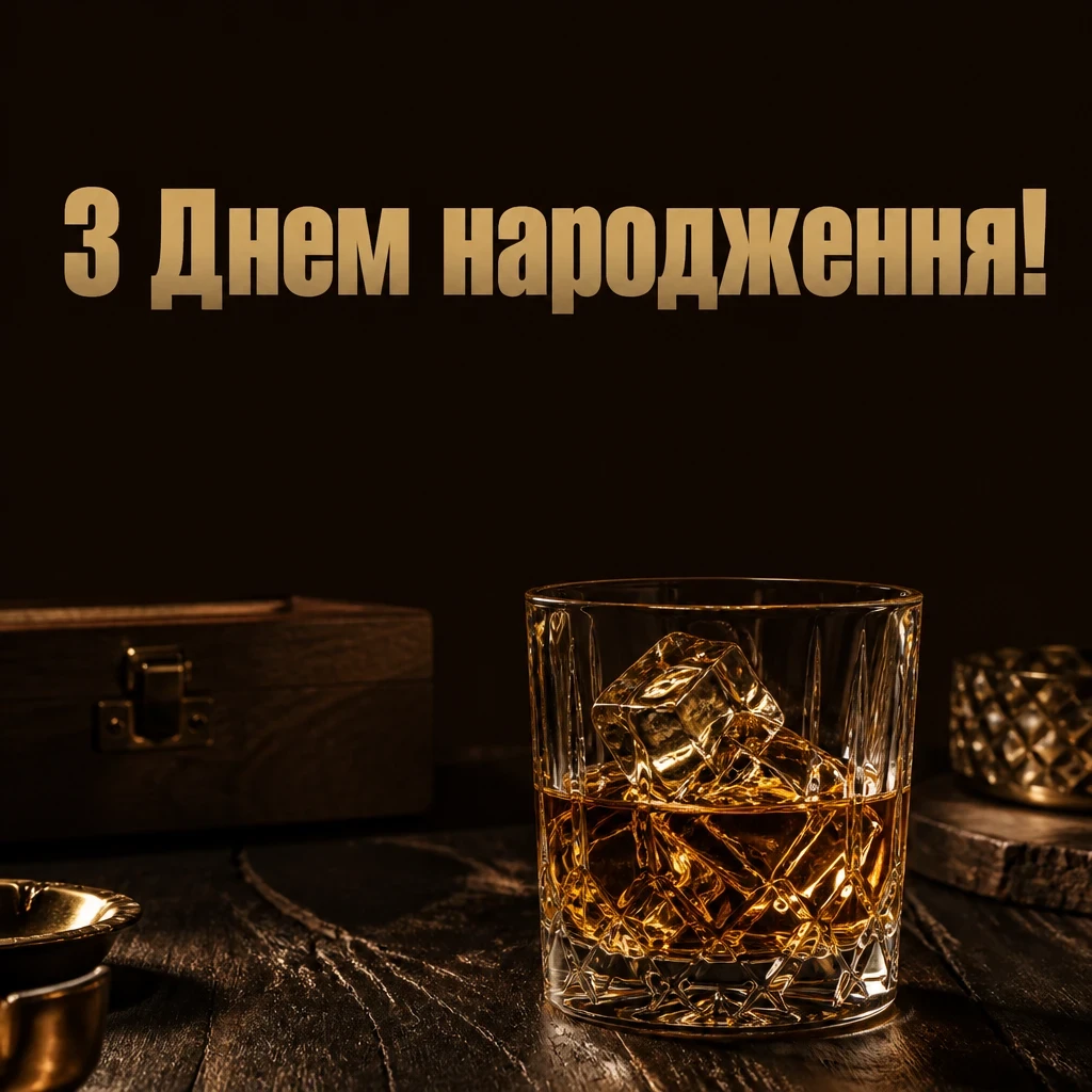 вітальні листівки з днем народження для чоловіків