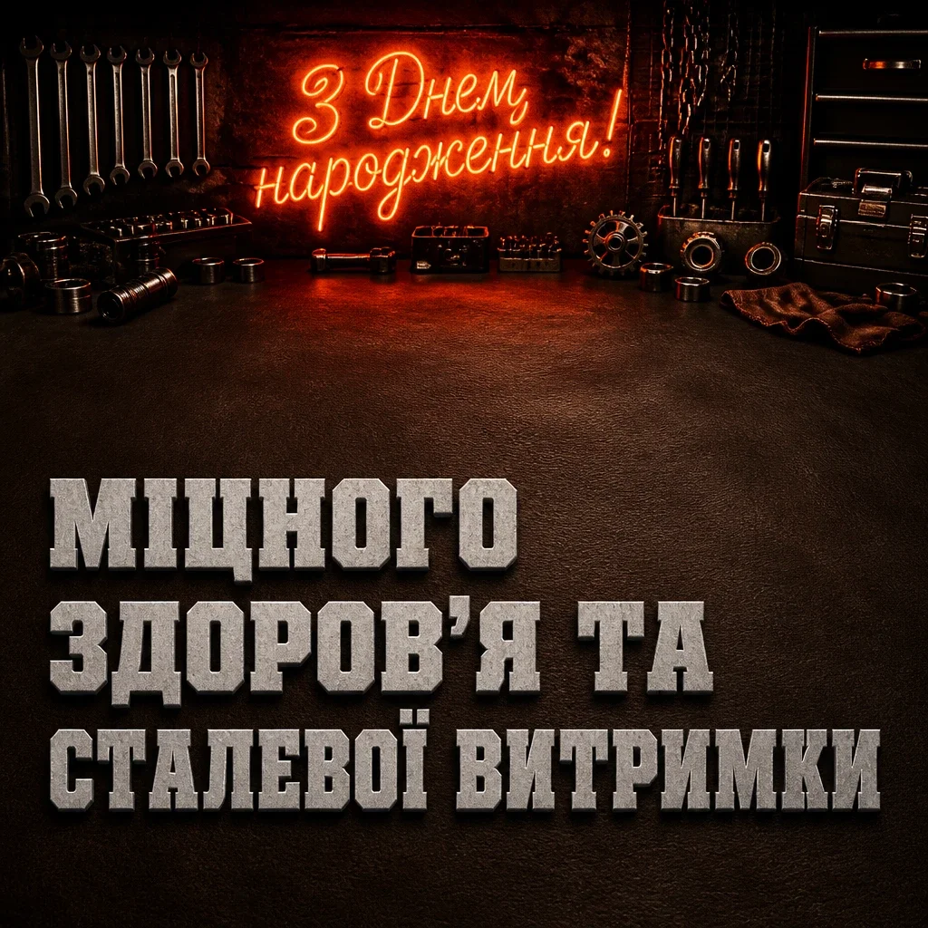 вітальні листівки з днем народження для чоловіків