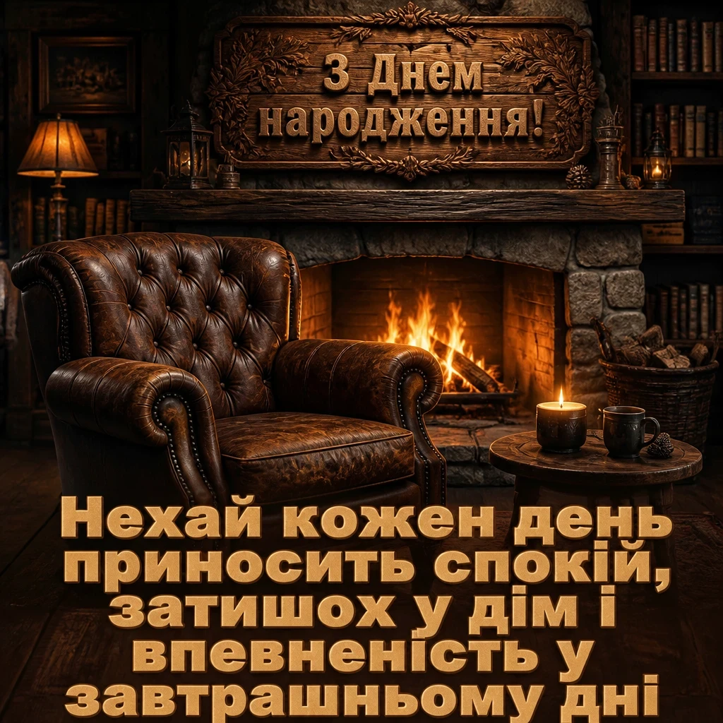 вітальні листівки з днем народження для чоловіків