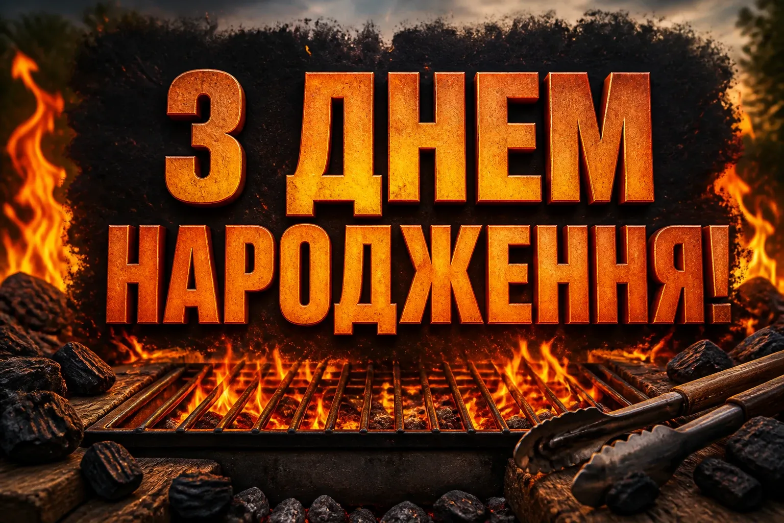 вітальні листівки з днем народження для чоловіків