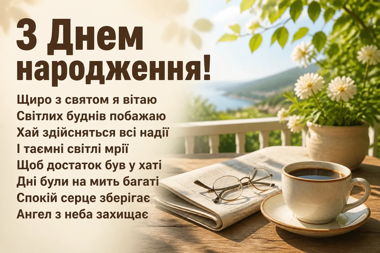 вітальні листівки з днем народження для чоловіків