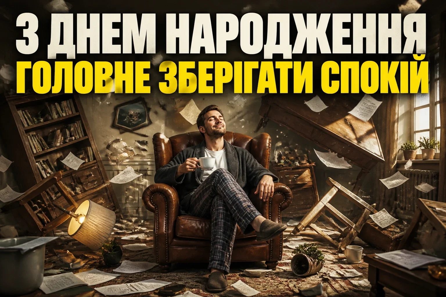 вітальні листівки з днем народження для чоловіків