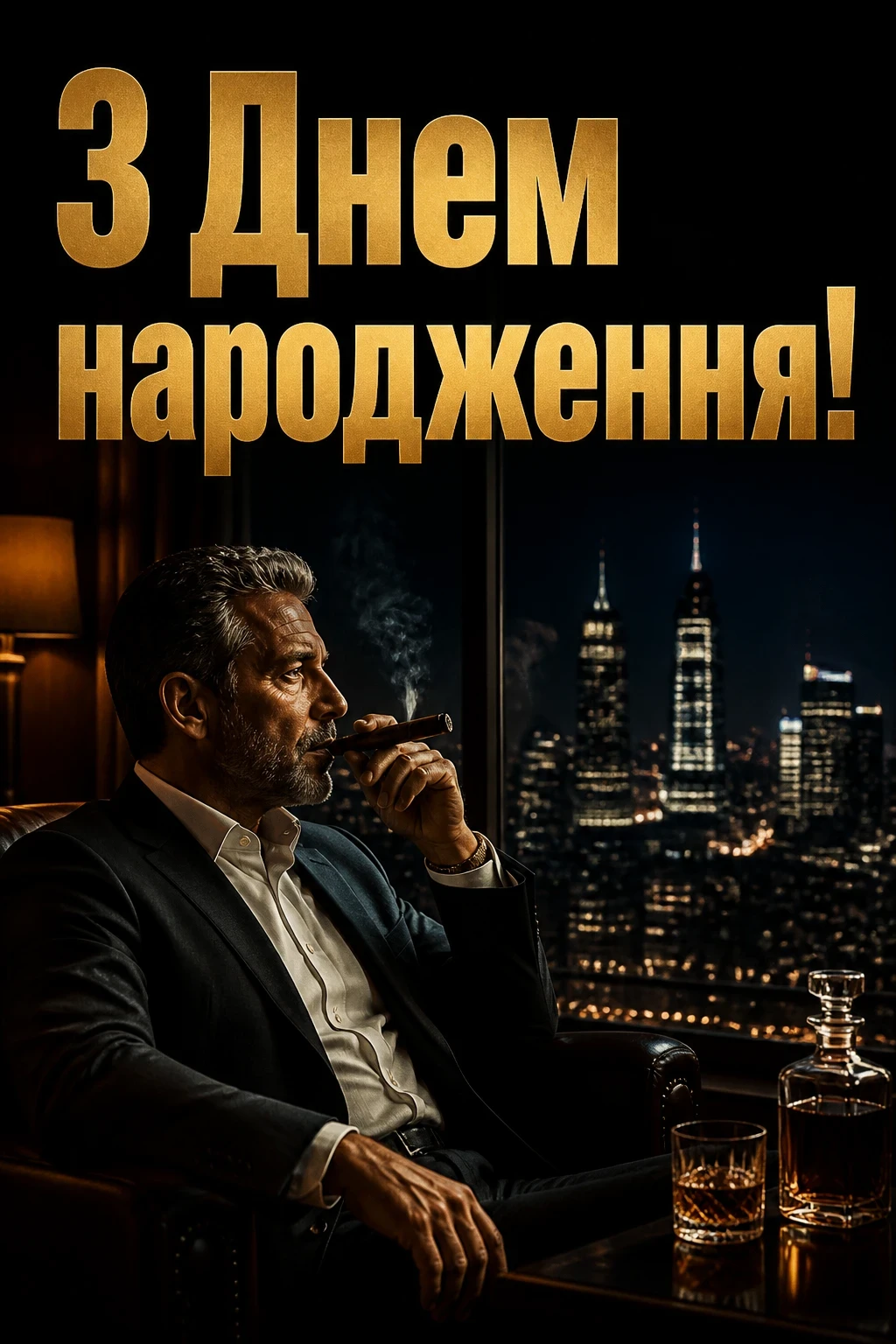 вітальні листівки з днем народження для чоловіків