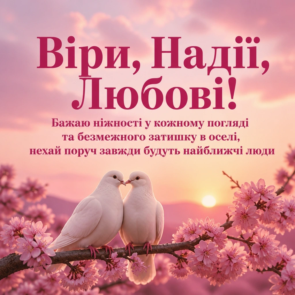 віра надія любов