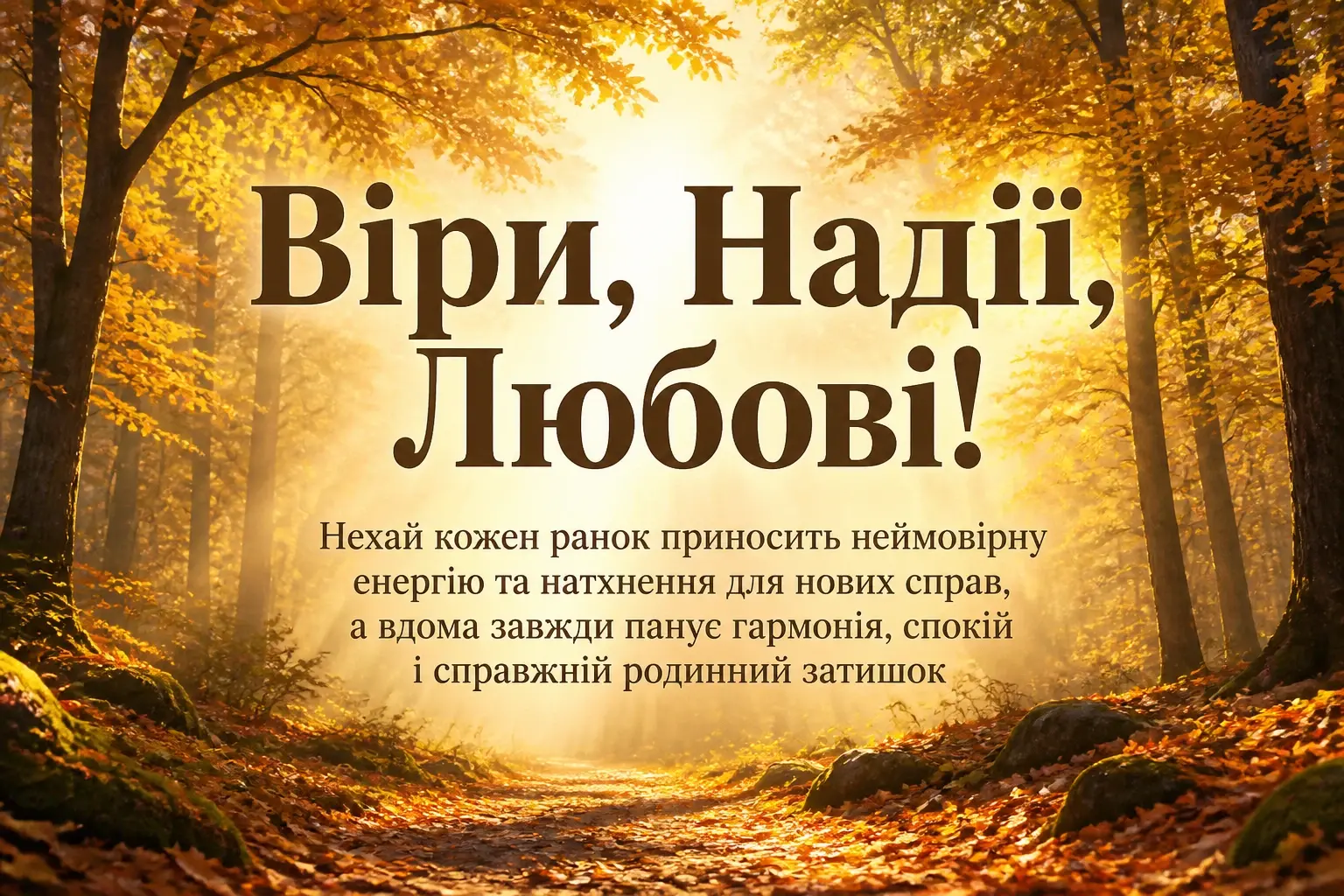 віра надія любов