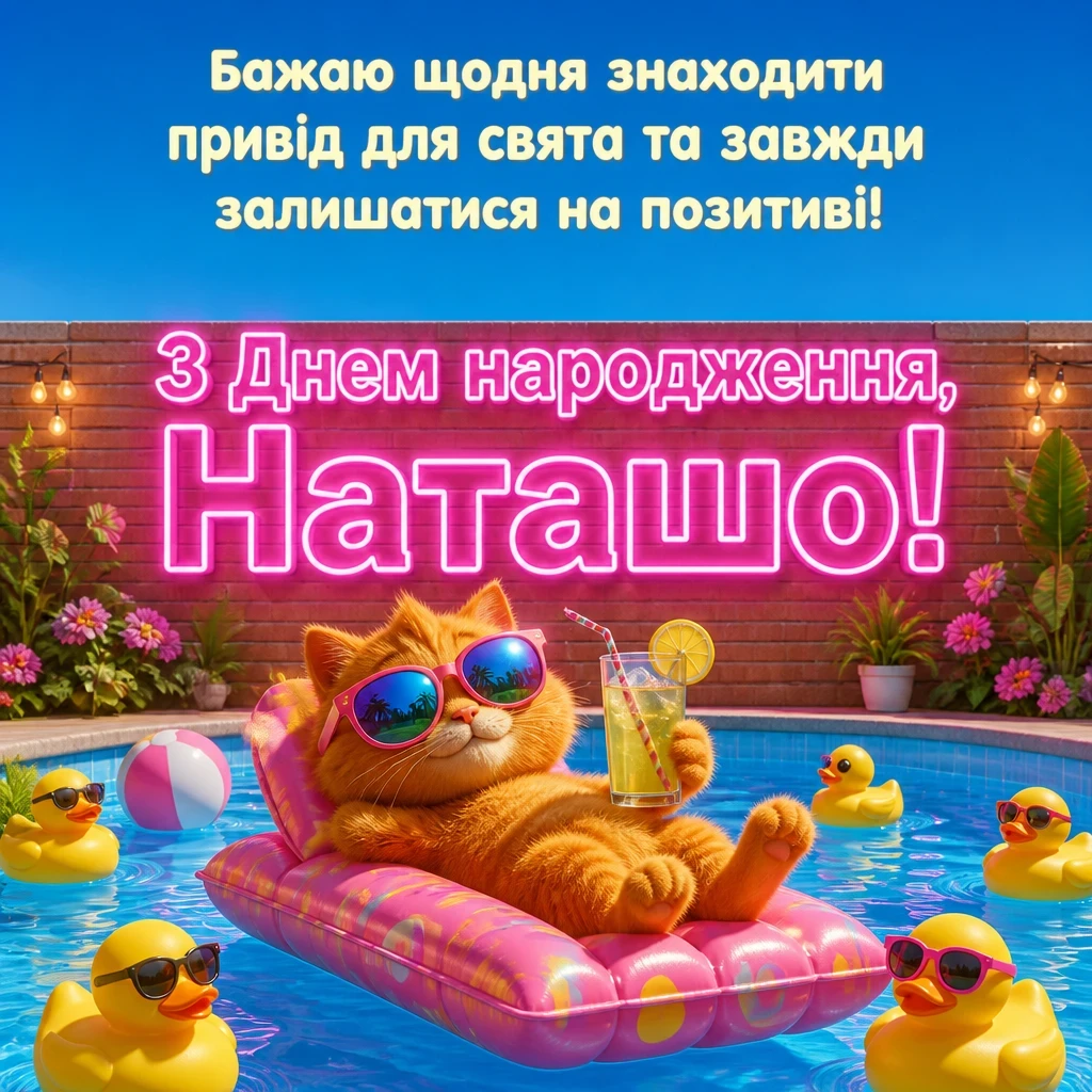 з днем народження наташа