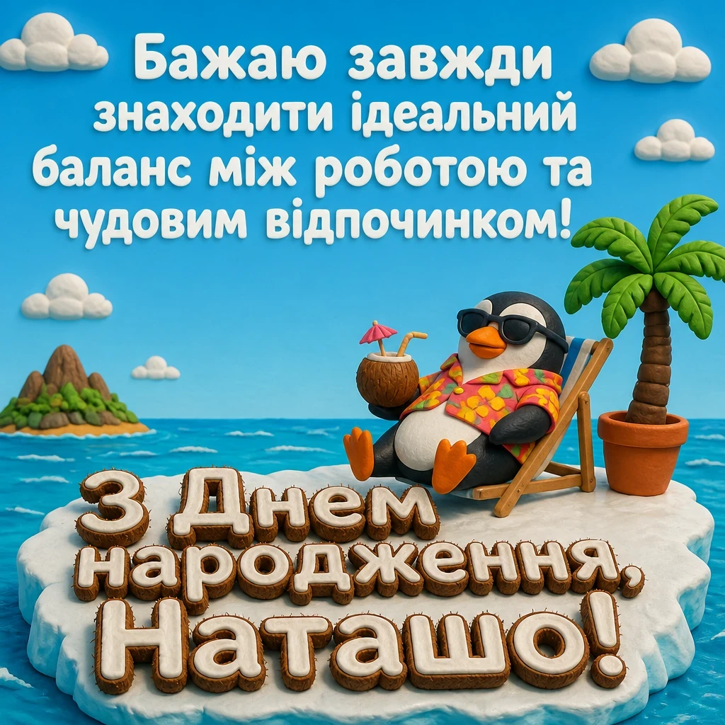з днем народження наташа