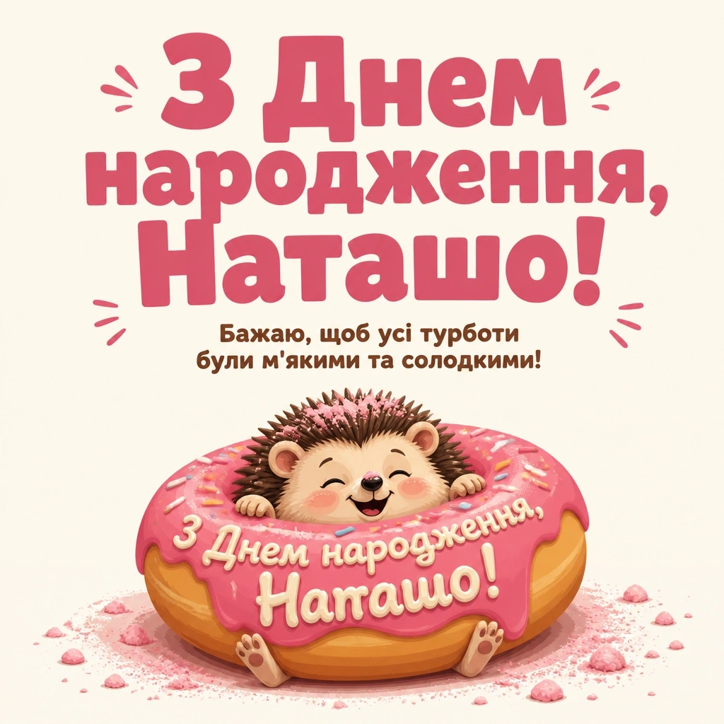 з днем народження наташа