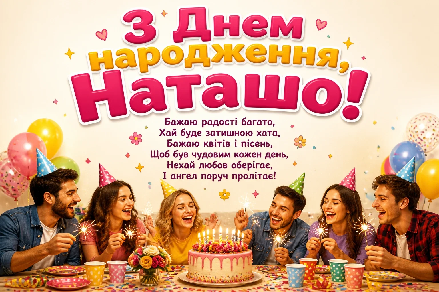 з днем народження наташа