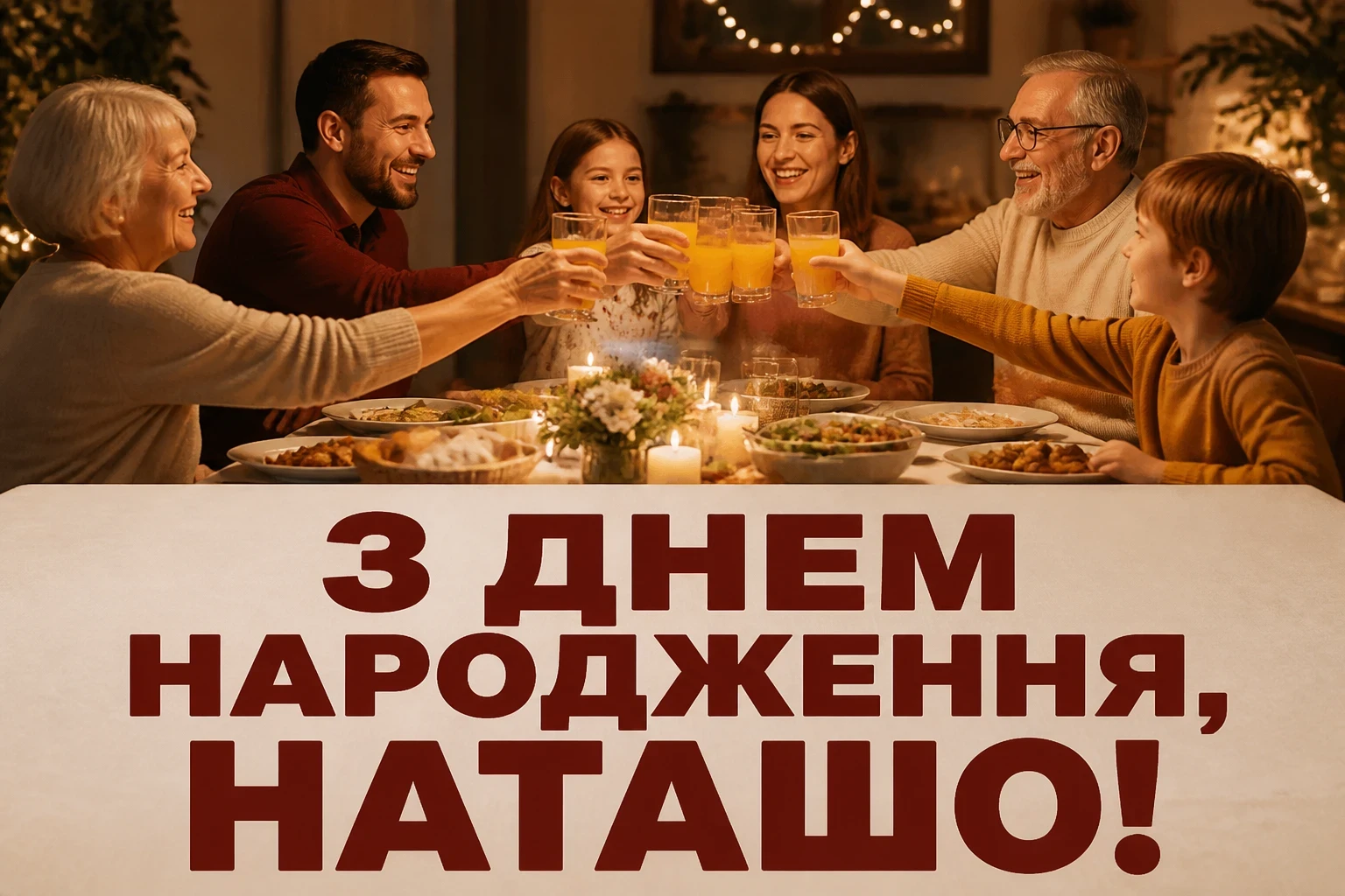 з днем народження наташа