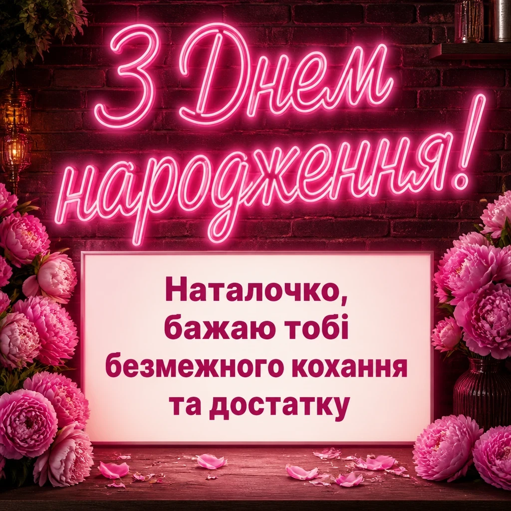 наташа з днем народження наталочка картинки