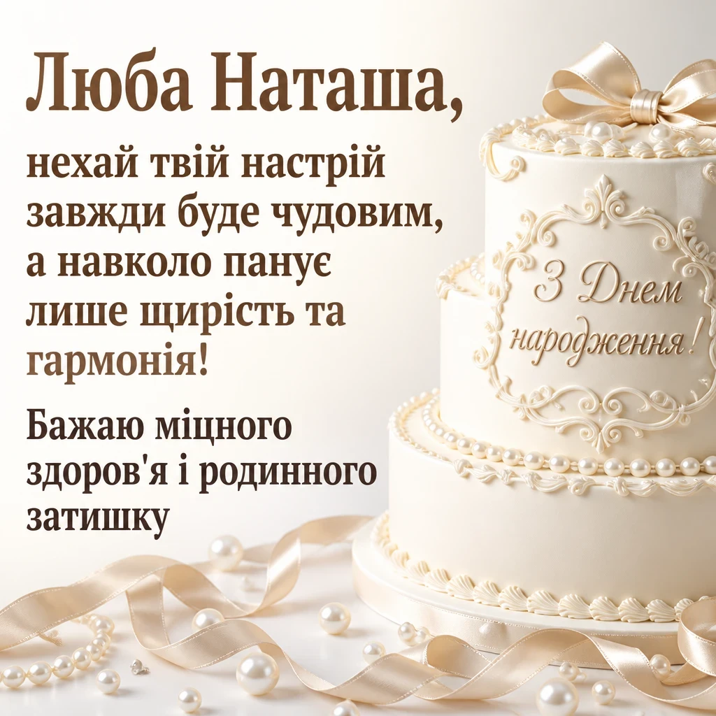 наташа з днем народження наталочка картинки