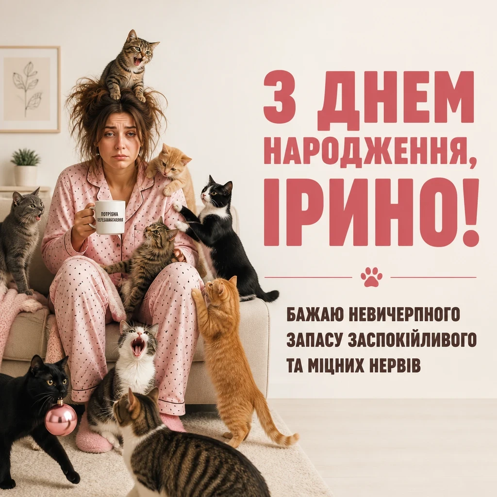 з днем народження ірина