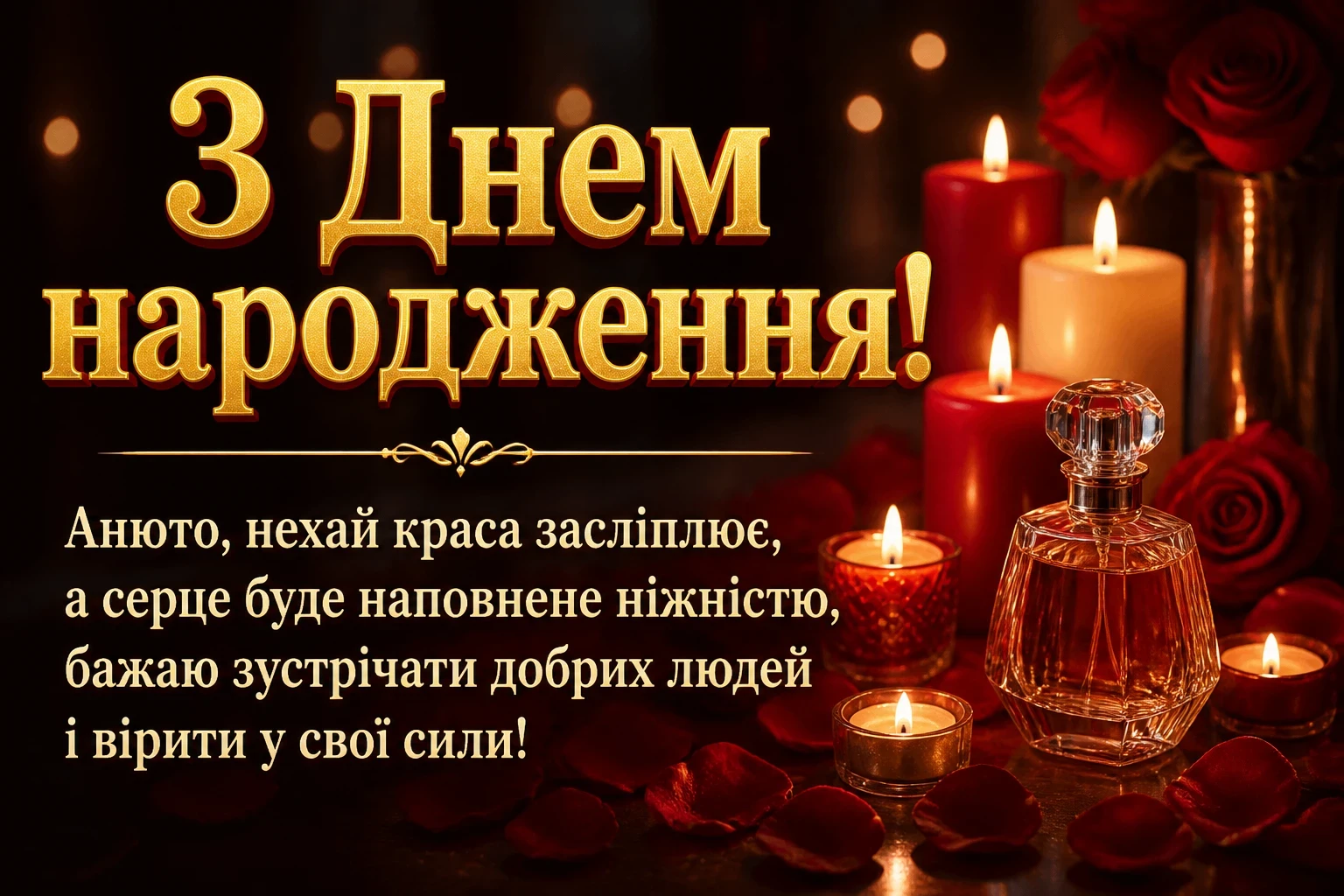 з днем народження анюта