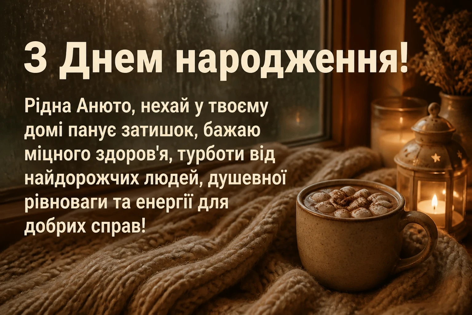 з днем народження анюта
