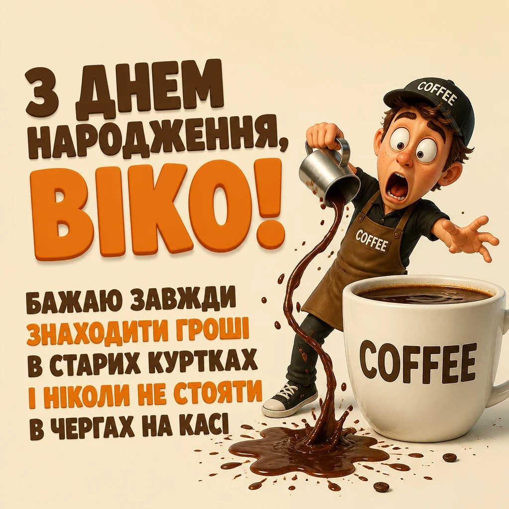 з днем народження віка