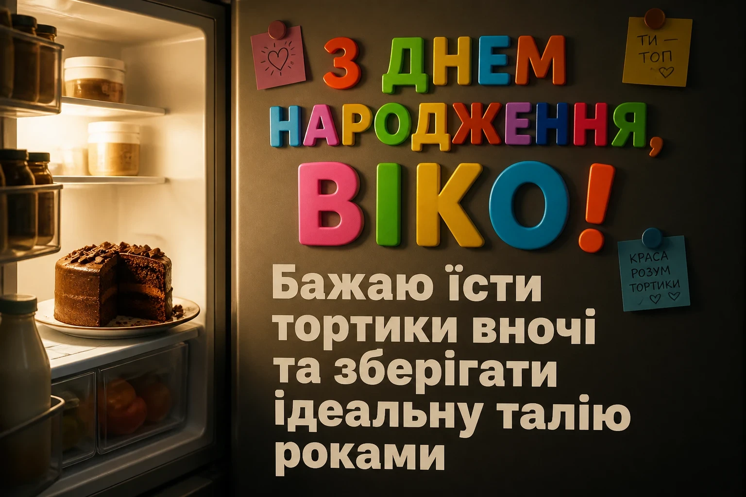 з днем народження віка