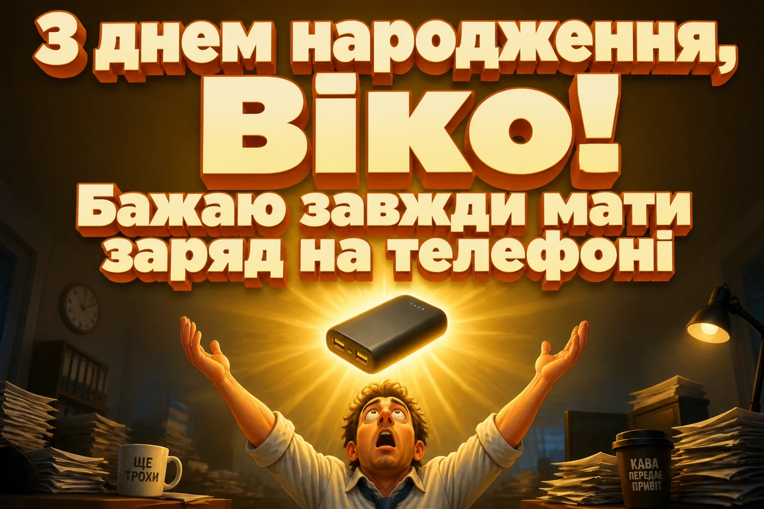 з днем народження віка