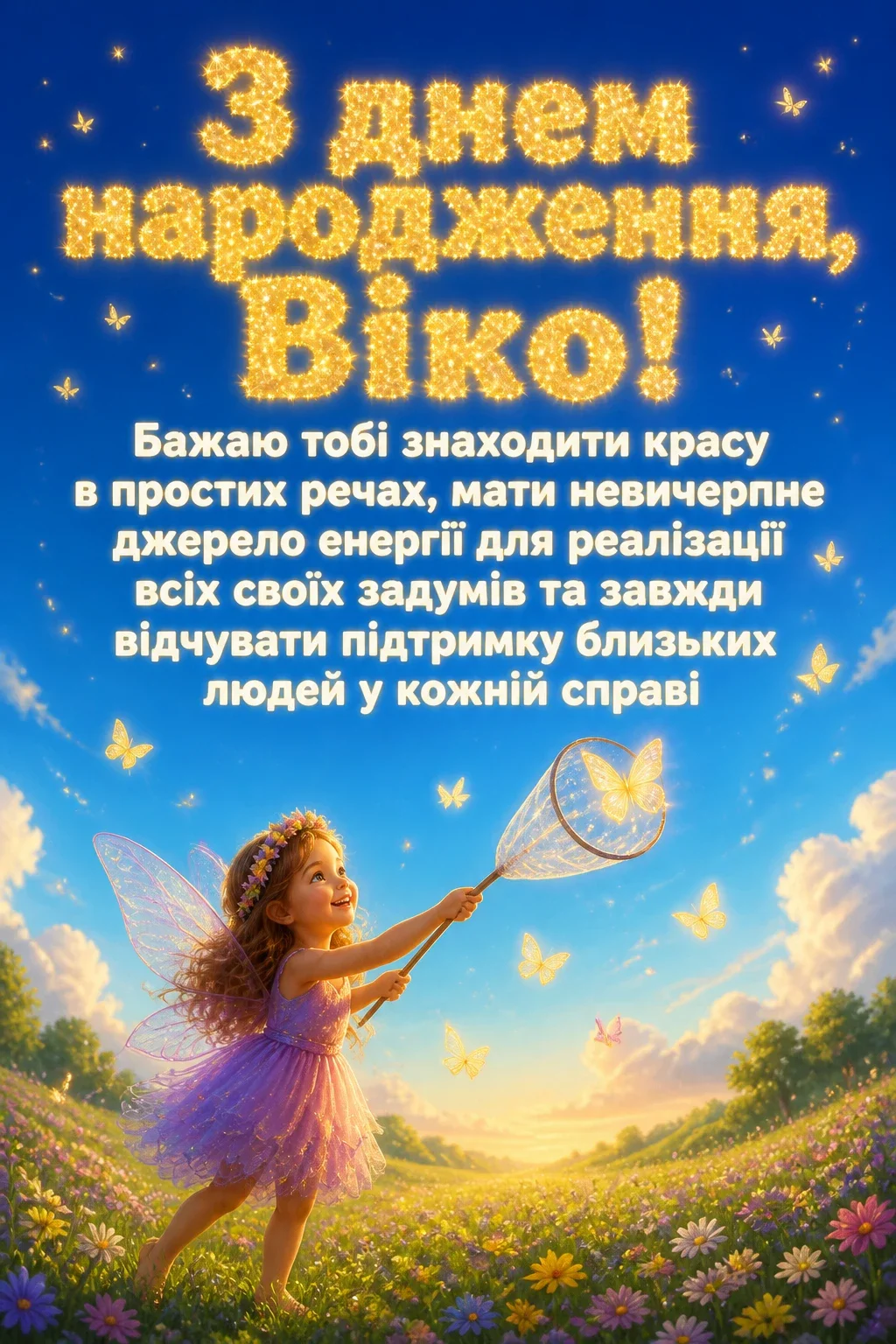 з днем народження віка