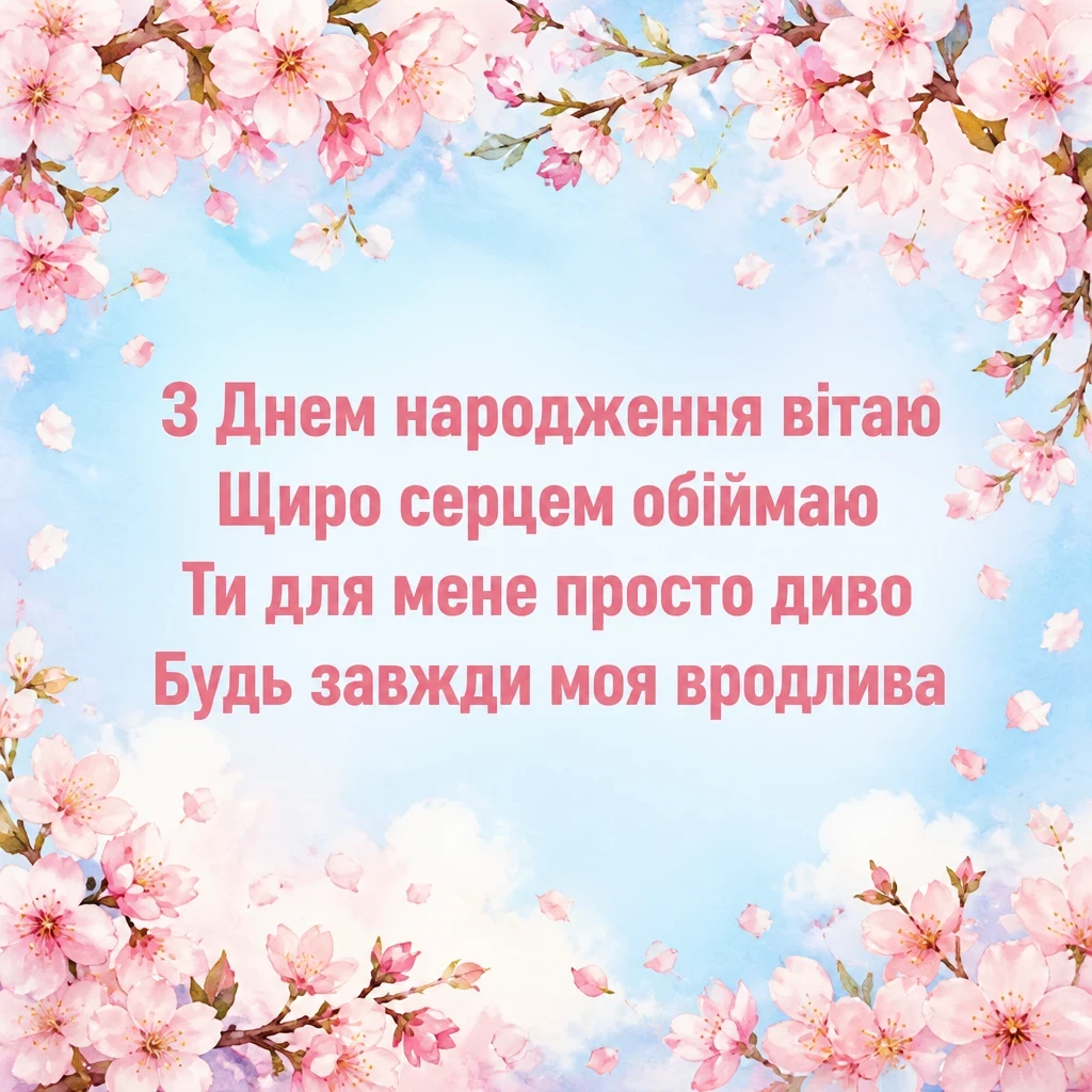 привітання з днем народження дочці до сліз у віршах