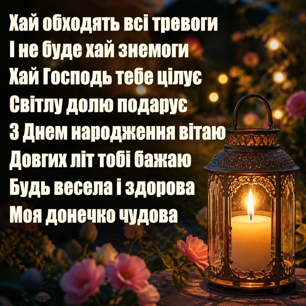 привітання з днем народження дочці до сліз у віршах