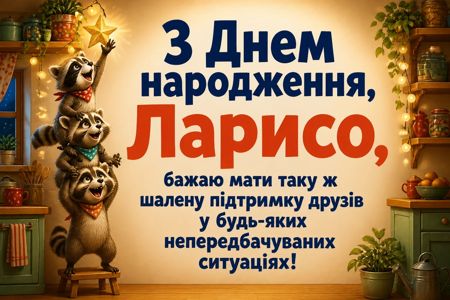 з днем народження лариса