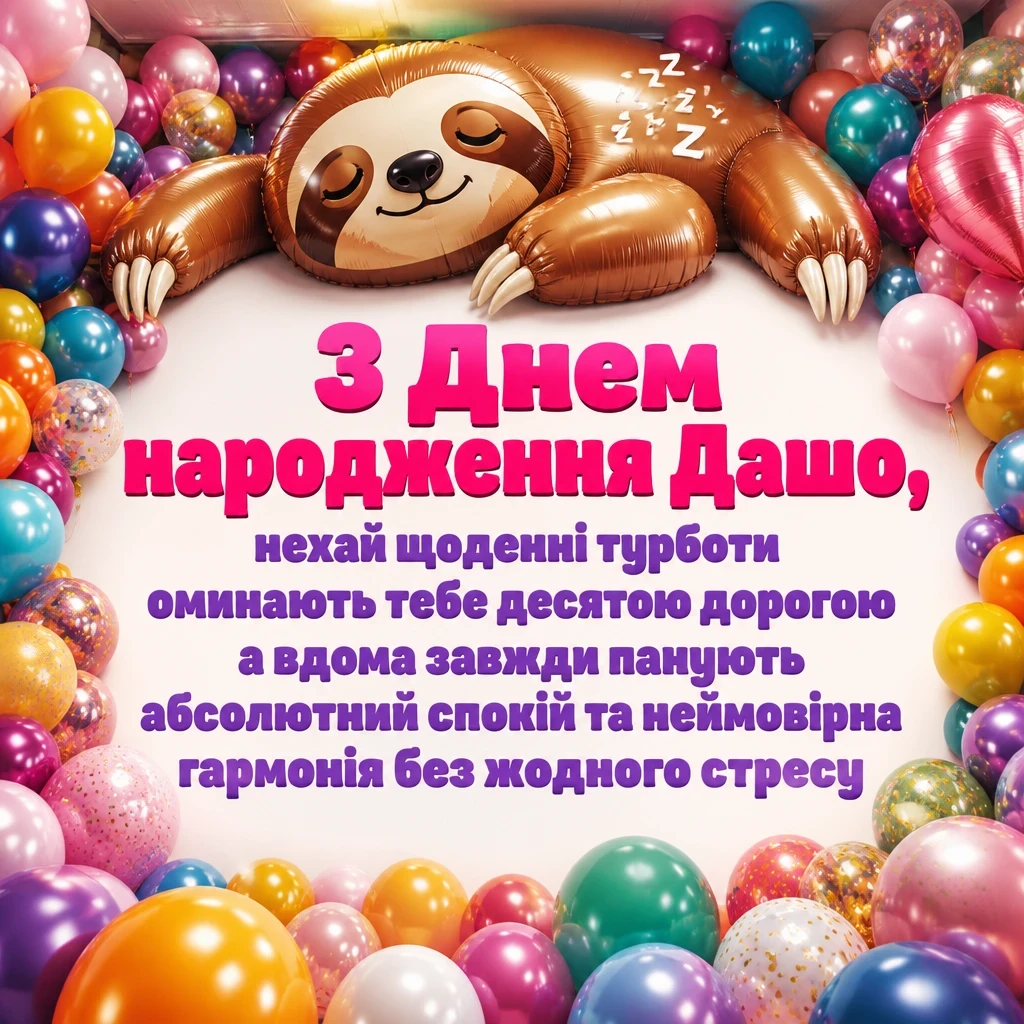 з днем народження даша