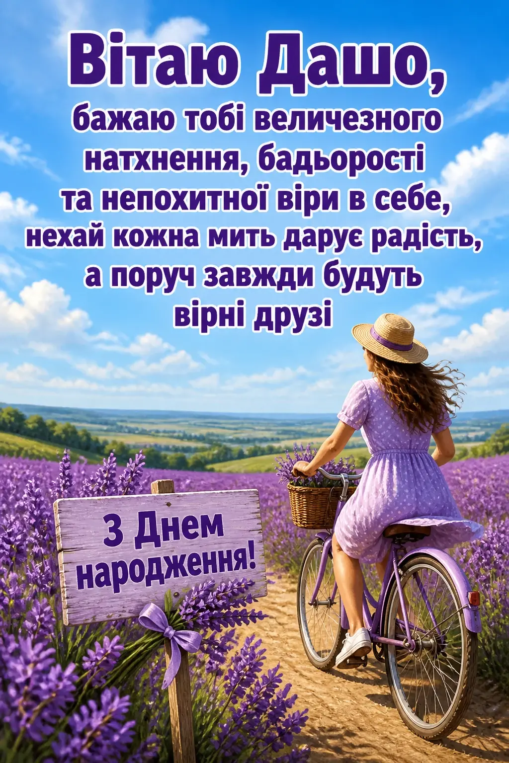 з днем народження даша