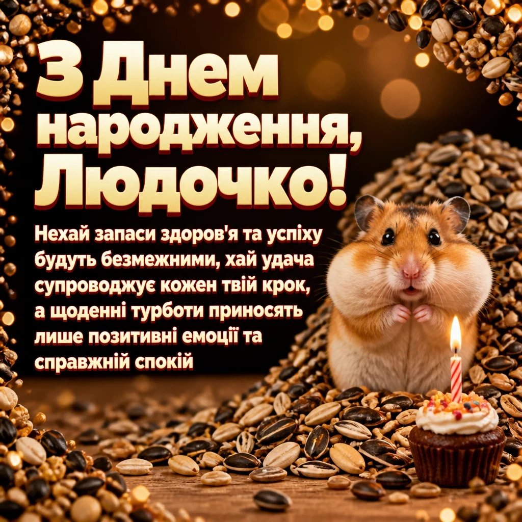 люда з днем народження