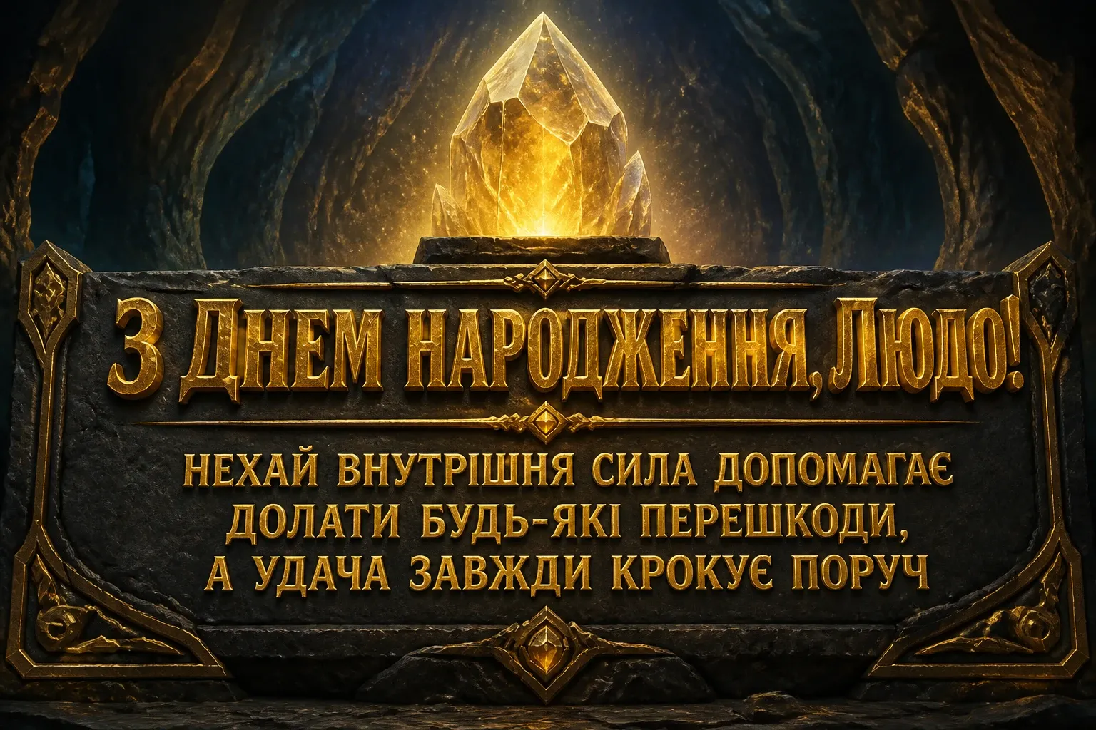 люда з днем народження