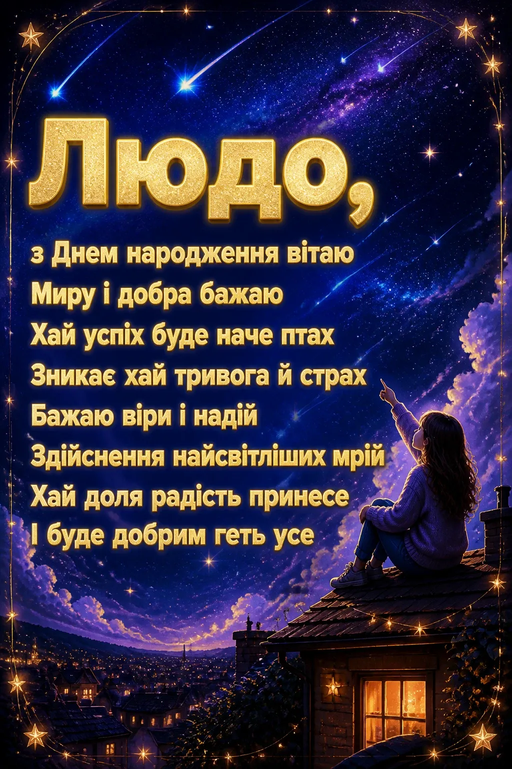 люда з днем народження