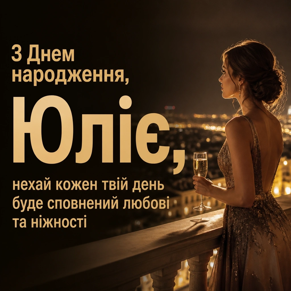 з днем народження юлія з днем народження юлія