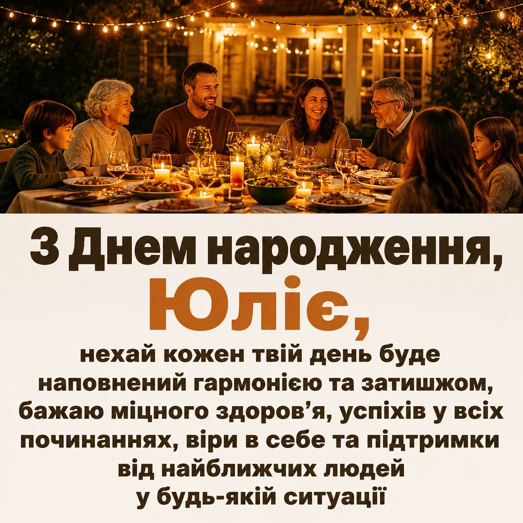 з днем народження юлія з днем народження юлія